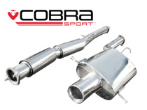 Subaru Impreza 2.0L Turbo 93-00 Catback Sportavgassystem (Track type) Cobra Sport